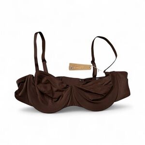 Skims 44C Brown convertible Underwire Bra